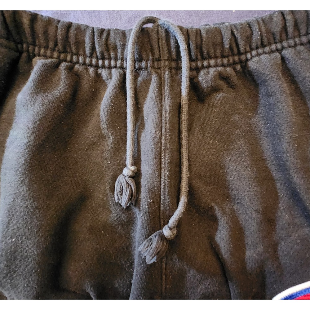 Champion Reverse Weave Sweatpants Mens Small Black Good Joggers GF71 BKC - Picture 10 of 13